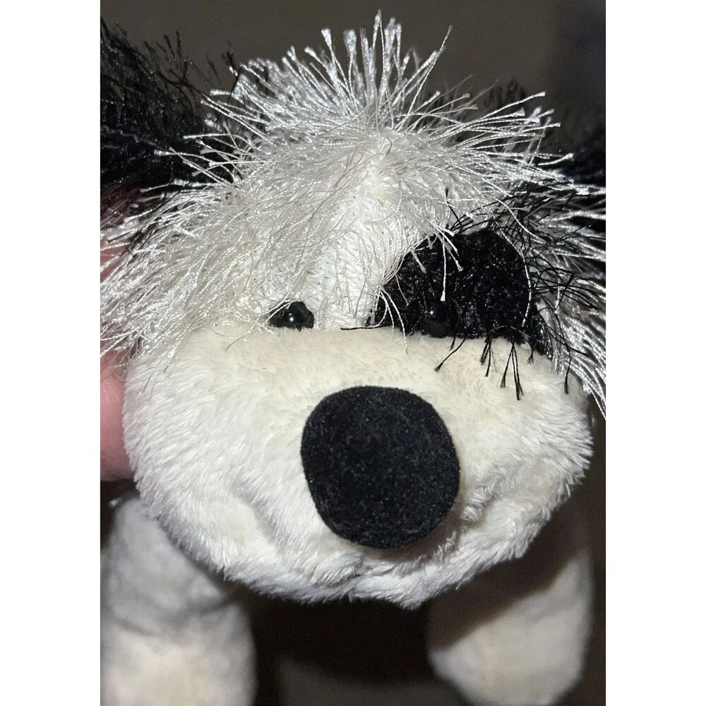 Webkinz LIL KINZ Black & White Cheeky Dog Plush Toy Retired Code HS192 Has Code